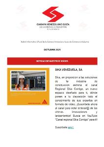 Boletín Octubre 2021 - Cámara Venezolano Suiza de Comercio e Industria