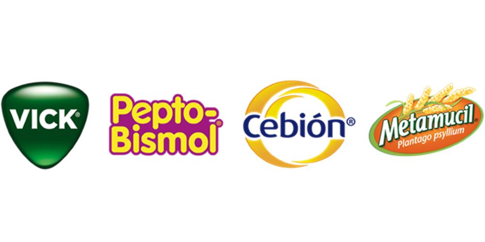 Logos De Las Marcas Vick ®, Pepto-Bismol ®, Cebión ® Y Metamucil